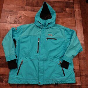 Avid Technical by Divas SnowGear Polartec‎ NeoShell Jacket Women’s 5XL Sky Blue